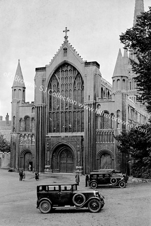 CATHEDRAL W.FRONT FROM N.ENTRANCE